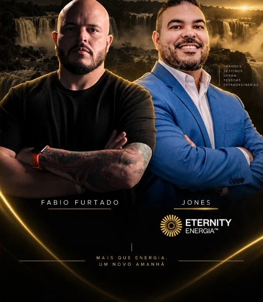 Cartaz da Imersão Growth Solar Turma 01 com Fabio Furtado e Jones, da Eternity Energia, em Foz do Iguaçu